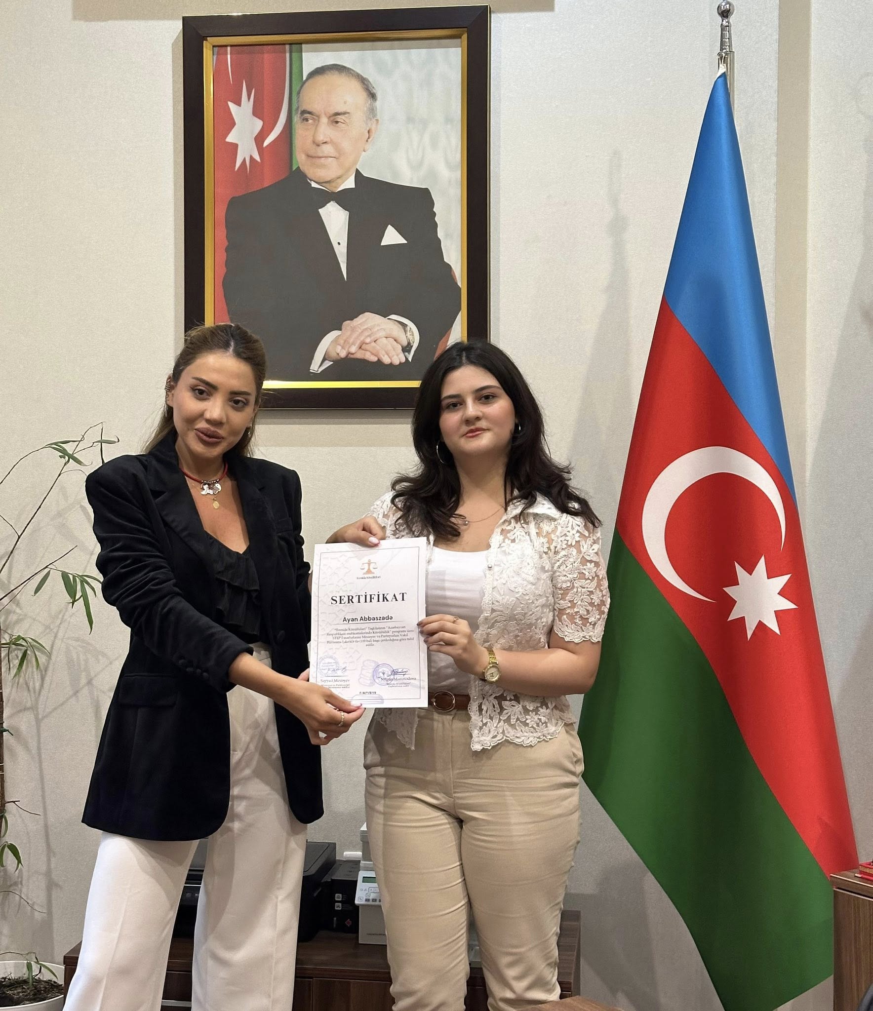 “Mirzəyev və Partnyorları” Vəkil Bürosunda könüllülərin sertifikasiyası