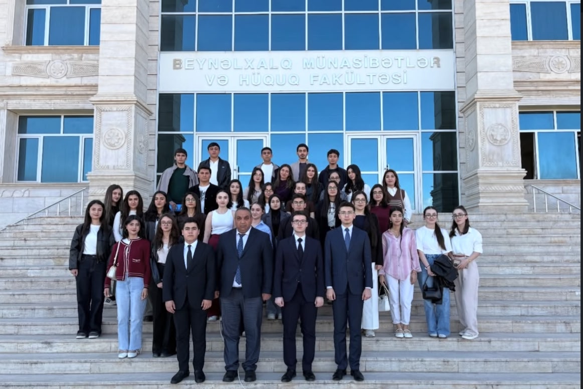 Naxçıvan Dövlət Universitetinin tələbələri ilə görüş