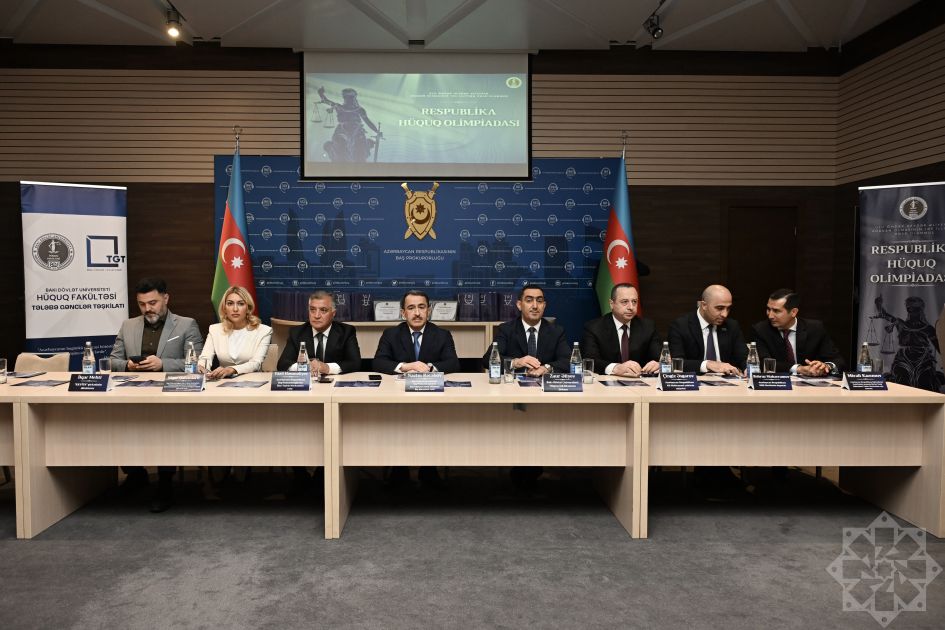 “Femida Könüllüləri” Təşkilatı III Respublika Hüquq Olimpiadasının açılış mərasimində