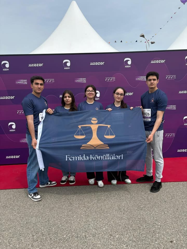 Femida Könüllüləri "Bakı Marafonu 2025”-də