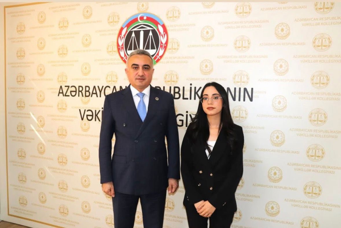 Məzun Femida könüllüsü vəkil köməkçisi vəsiqəsi alıb