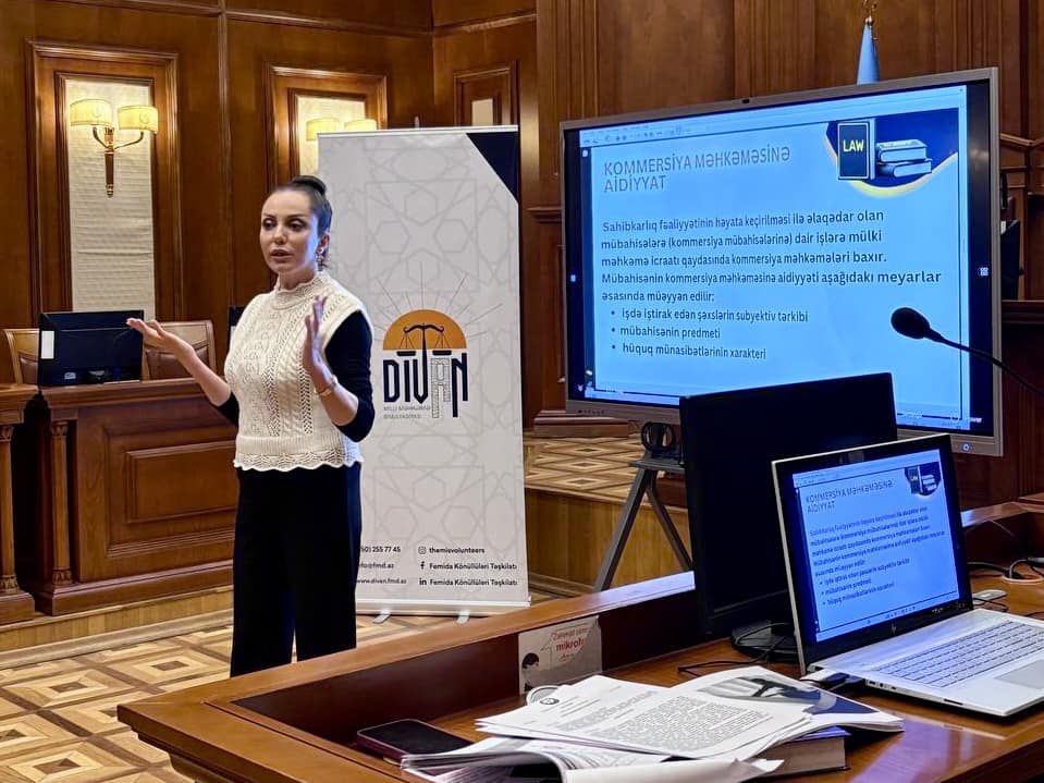 “DİVАN” Milli Məhkəmə Simulyasiyasında Təlim Sessiyası