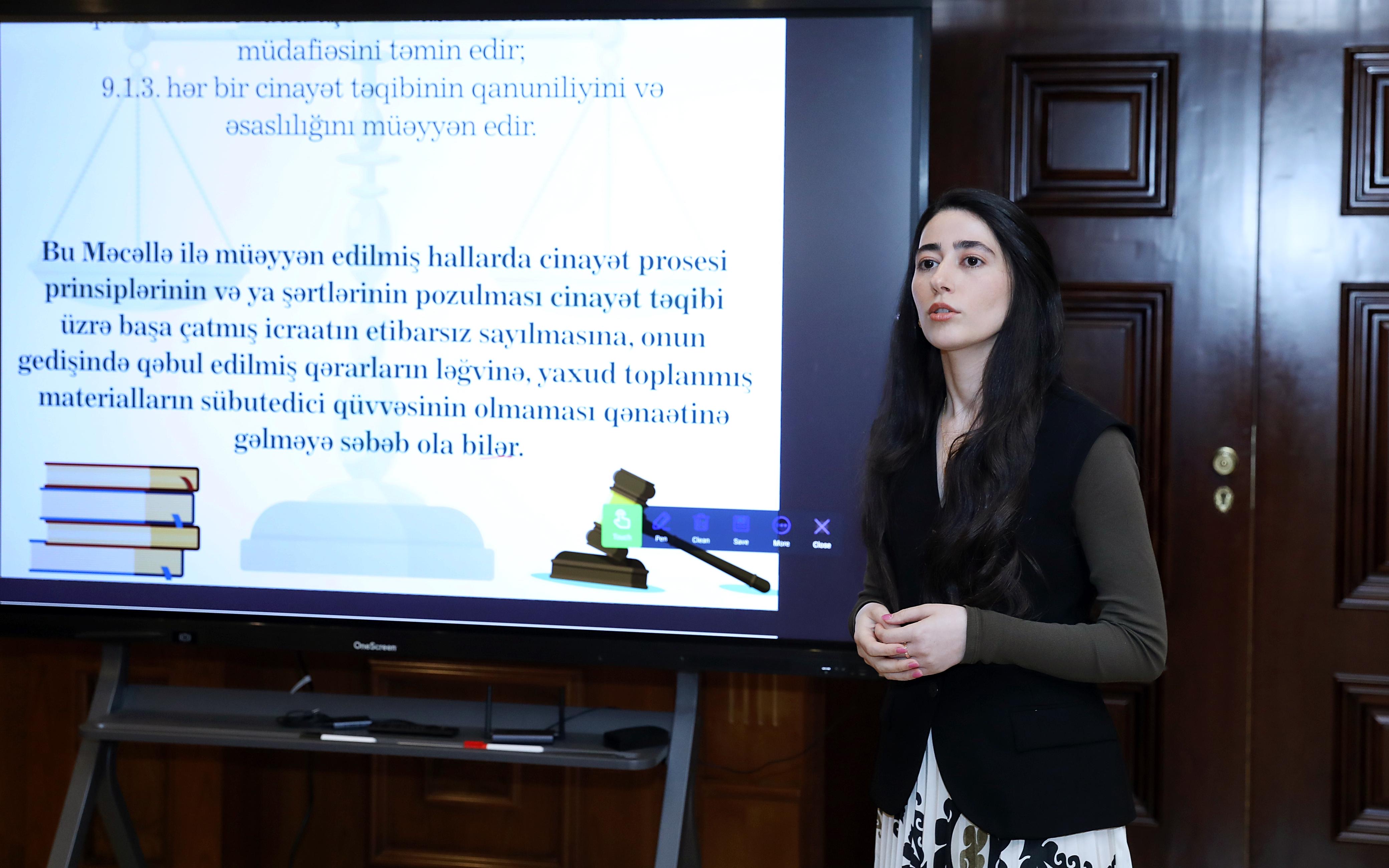 “Femida Akademiyası” layihəsi çərçivəsində təlim