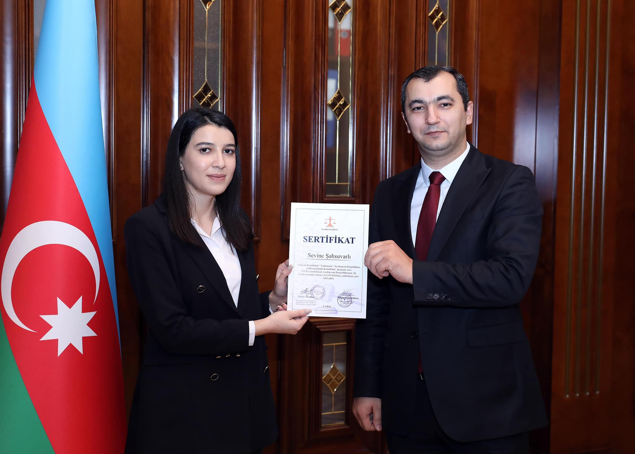 Ali Məhkəmədə könüllülərin sertifikasiyası