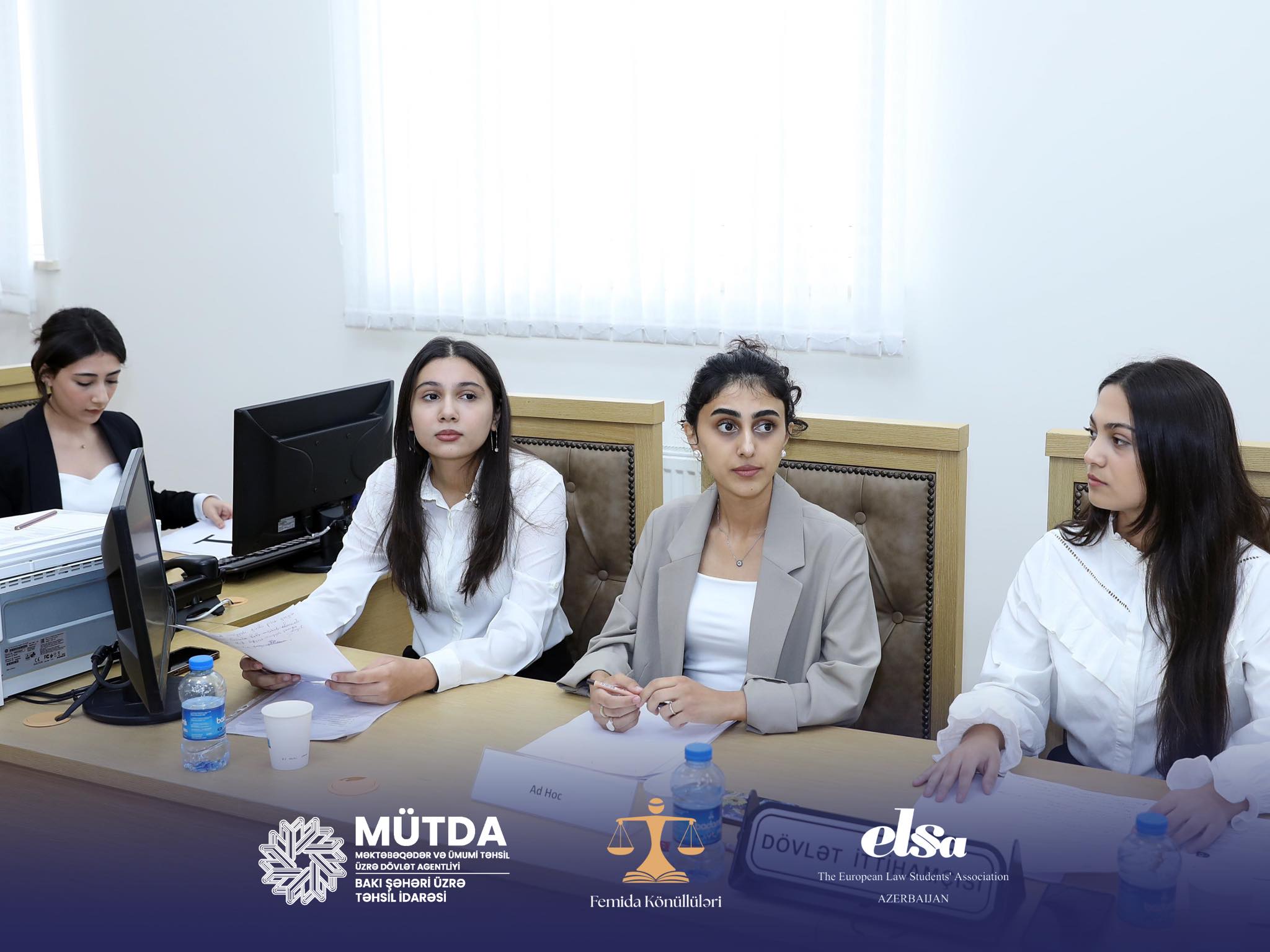 "Gənc hüquq müdafiəçiləri" yarımfinal mərhələsi