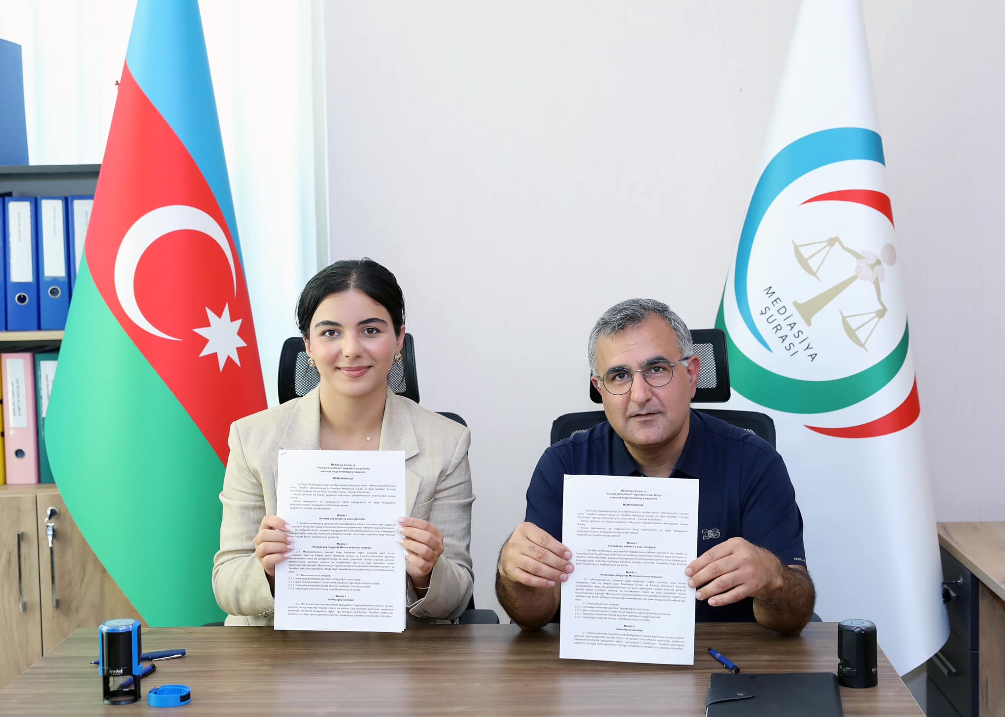 Mediasiya Şurası ilə memorandum imzalanıb